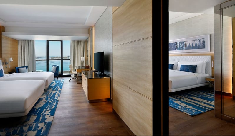 Marriott Resort Palm Jumeirah - Family Palm Sea View Room Full View